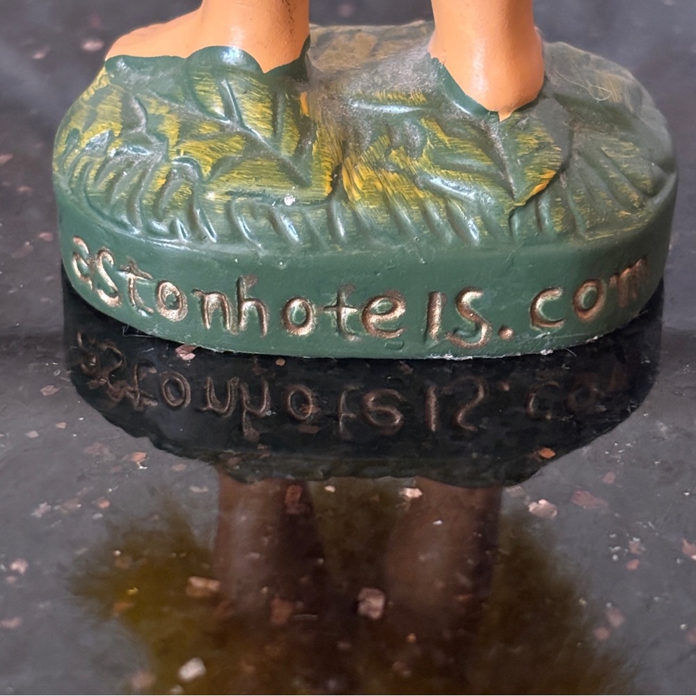 Rare Bobble Hula Girl Ceramic Figurine - Aston Hawaii Promotional Item 1990’s - Picture 9 of 13
